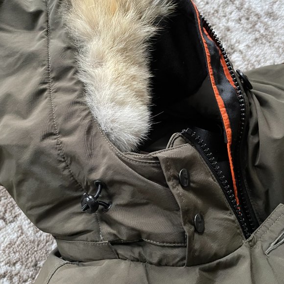 Outdoor Survival Canada KASA Women's Down Jacket Large Made in Canada Olive OSC - Picture 7 of 11